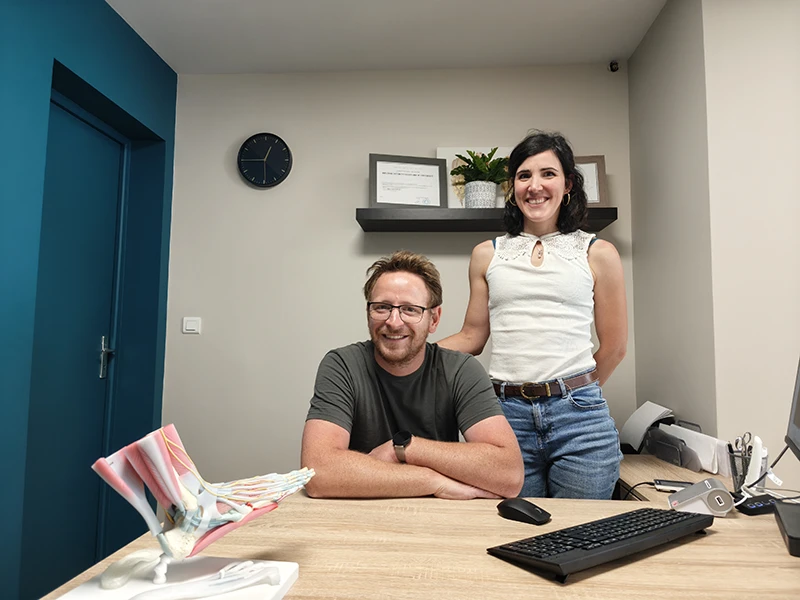 Eliza Conan et Julien Dufrenne